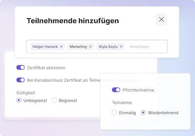 Schulungen automatisieren